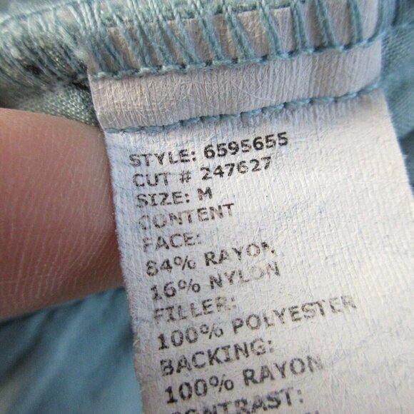 Cut Loose Women Parachute Vest M Green‎ Zip Front Quilted Lightweight Travel 348 - Picture 5 of 11